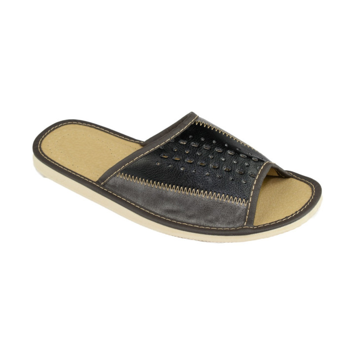 Hausschuhe für Herren, kombinierte Hausschuhe für Herren, Haus-Flip-Flops für Herren