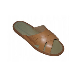 Herren-Sandalen mit Zehenausschnitt und geflochtenem Muster
