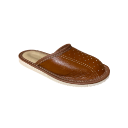 Braune geschlossene Hausschuhe für Jungen, bequeme Kinderslipper, Kinderschuhe