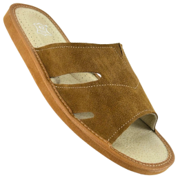 Herren-Slipper aus Leder für Herren