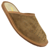 Bequeme Herren-Lederpantoffeln – Hausschuhe aus Leder