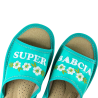 Damenslipper mit der Aufschrift „Super Oma“, ein Geschenk zum Großmuttertag
