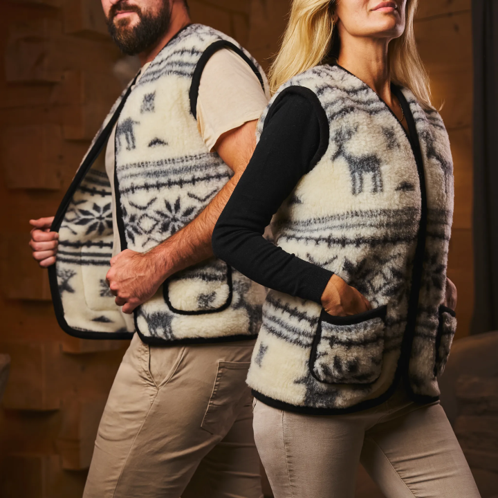 Unisex-Weste, warme Weste für Damen und Herren