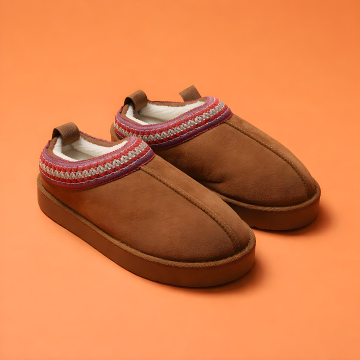 Warme Damenschuhe – Bequeme Hausschuhe