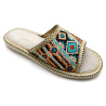 Damen-Pantoffeln mit Muster, leichte Boho-Hausschuhe