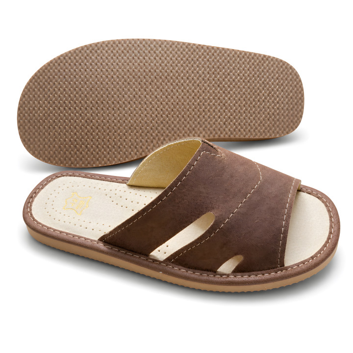 Premium-Lederpantoffeln für Herren – Eleganz und Komfort für jeden Tag
